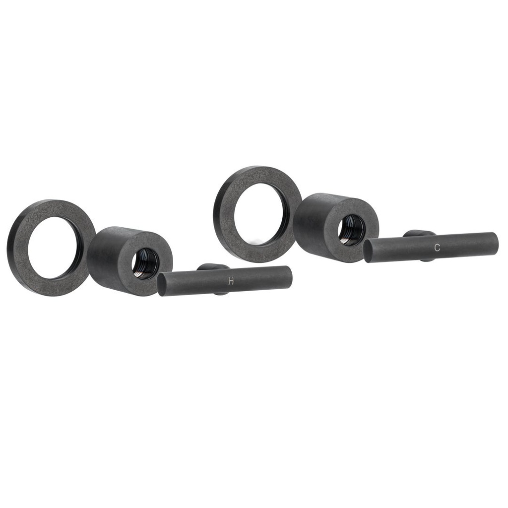 [17990] Sola Barre Assembly Handle Kit - Antique Slate