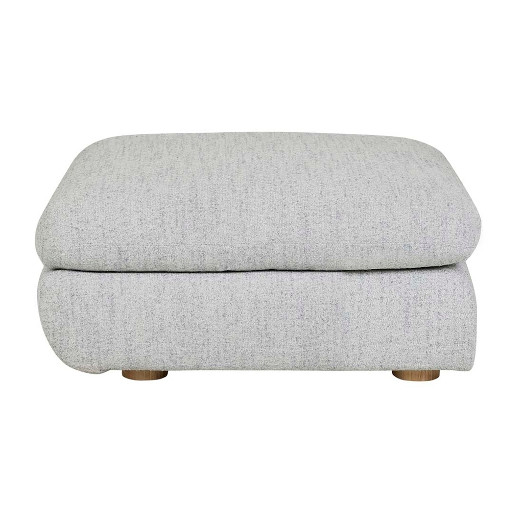 Hugo Marla Ottoman - Ice Grey