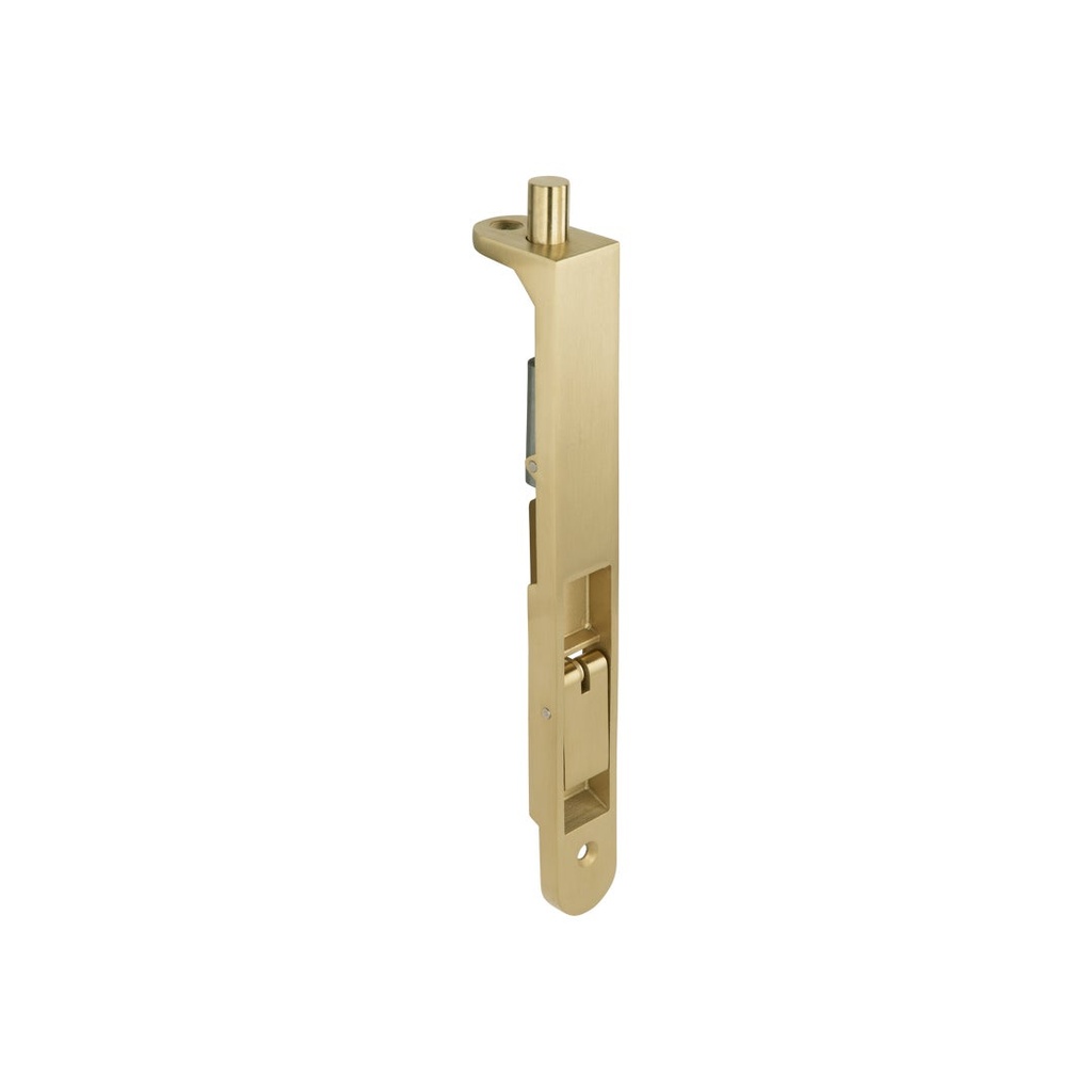 Door Flush Bolt - Brushed Brass