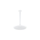 Shower Dropper Round 300mm &amp; Head Set - White