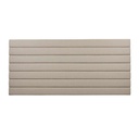 Hugo Panel Wide Bedhead - Buttermilk Tweed