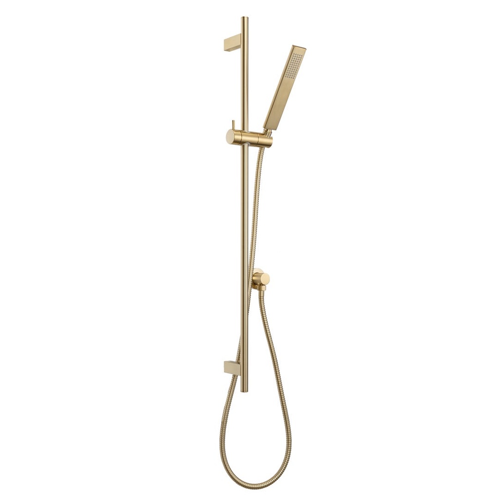 [18145] Elysian Hand Shower Rail Set - Brushed Brass