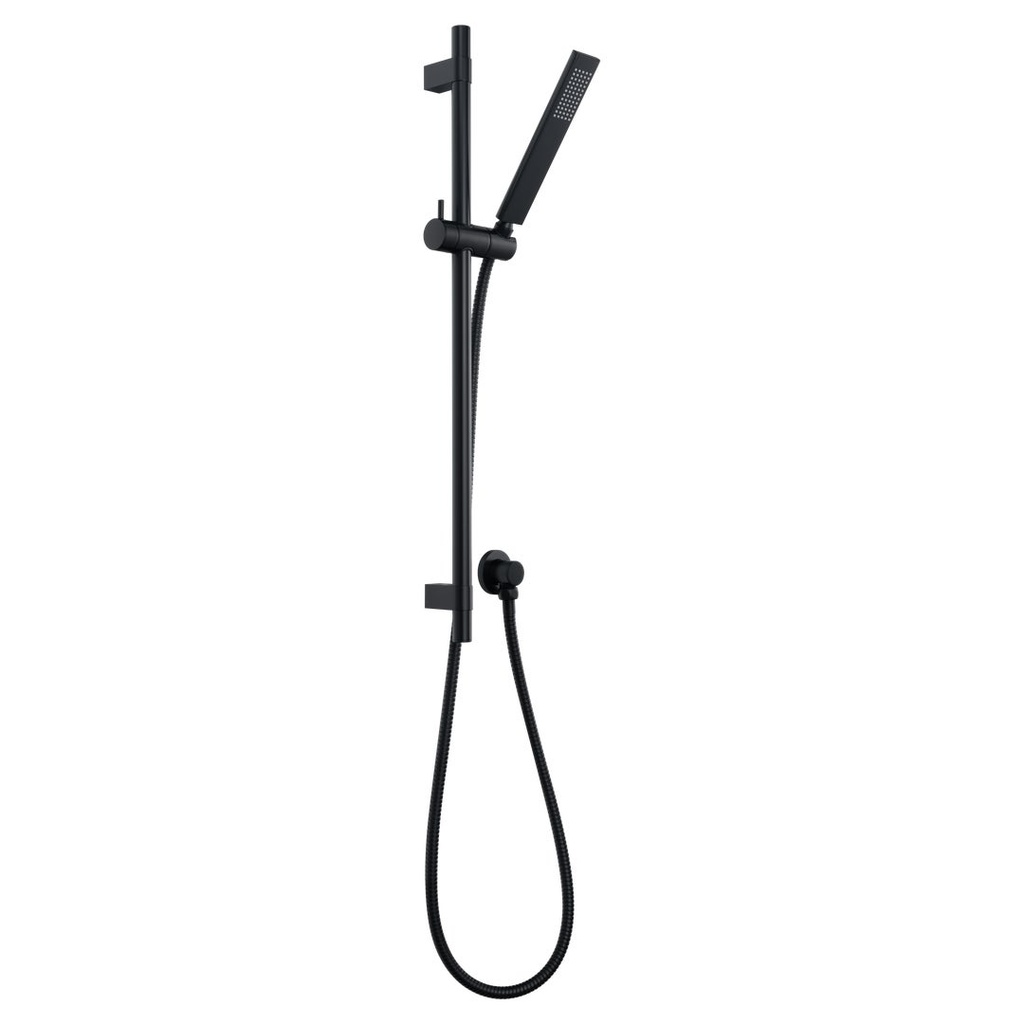 [18156] Elysian Adjustable Hand Shower Rail Set - Matte Black