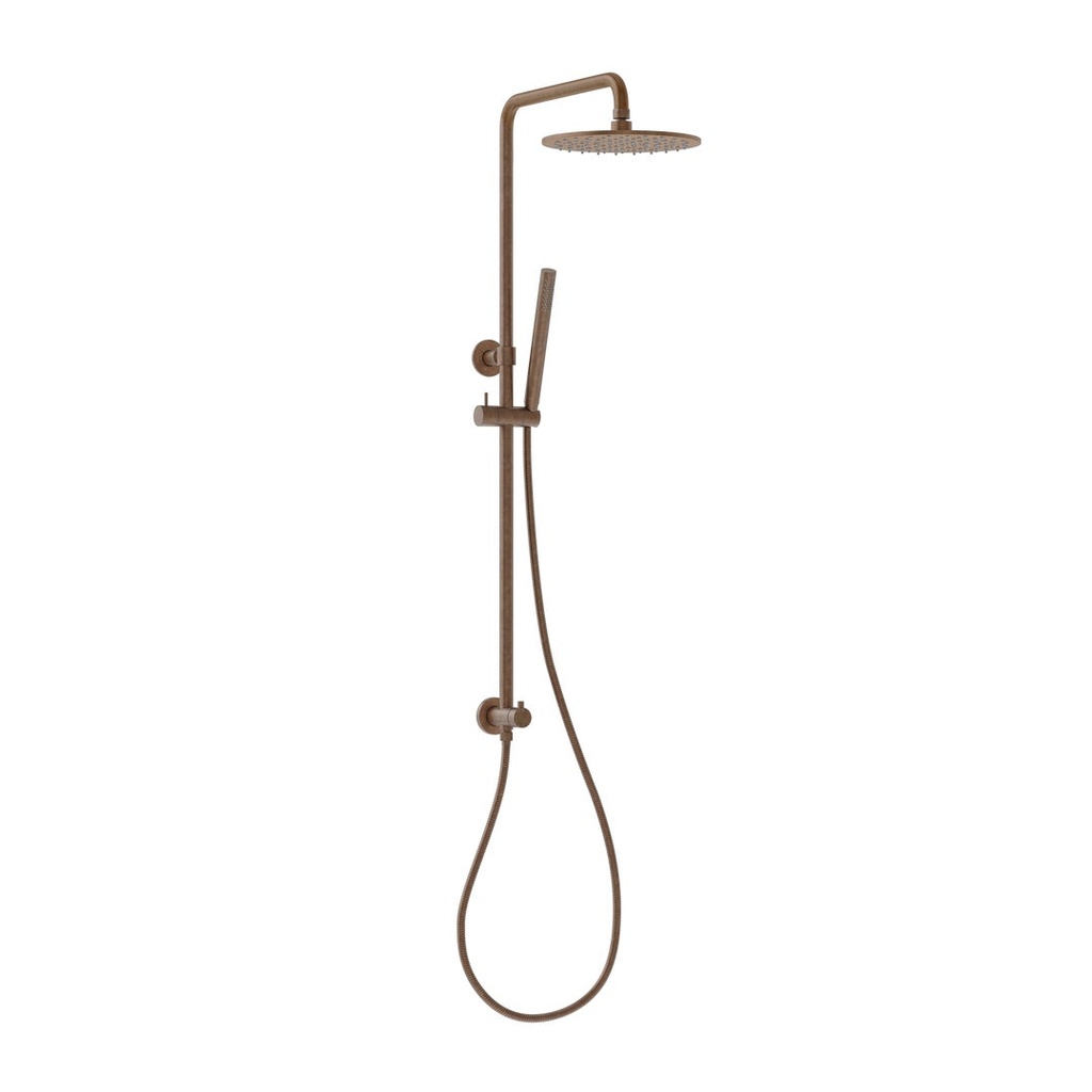 [18310] Sola Shower Rail Set - Antique Bronze