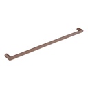 Milani Single Towel Rail 800mm - Antique Bronze