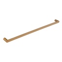 Milani Single Towel Rail 800mm - Antique Aurum
