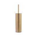 Toilet Brush Holder - Tumbled Aged Brass
