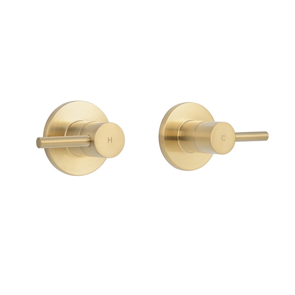 [18918] Elysian - Assembly Taps - Brushed Brass
