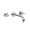 Elysian Assembly Taps & Spout Set - Brushed Nickel
