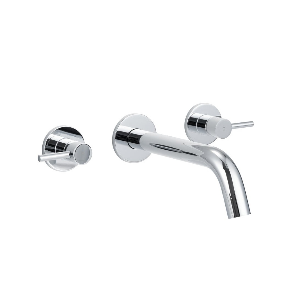 [18966] Elysian Assembly Taps & Spout Set - Chrome