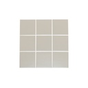 Atami Large Square Mosaic Tile - Oyster Grey