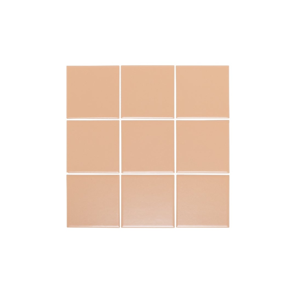 [19023] Atami Large Square Mosaic Tile - Peach