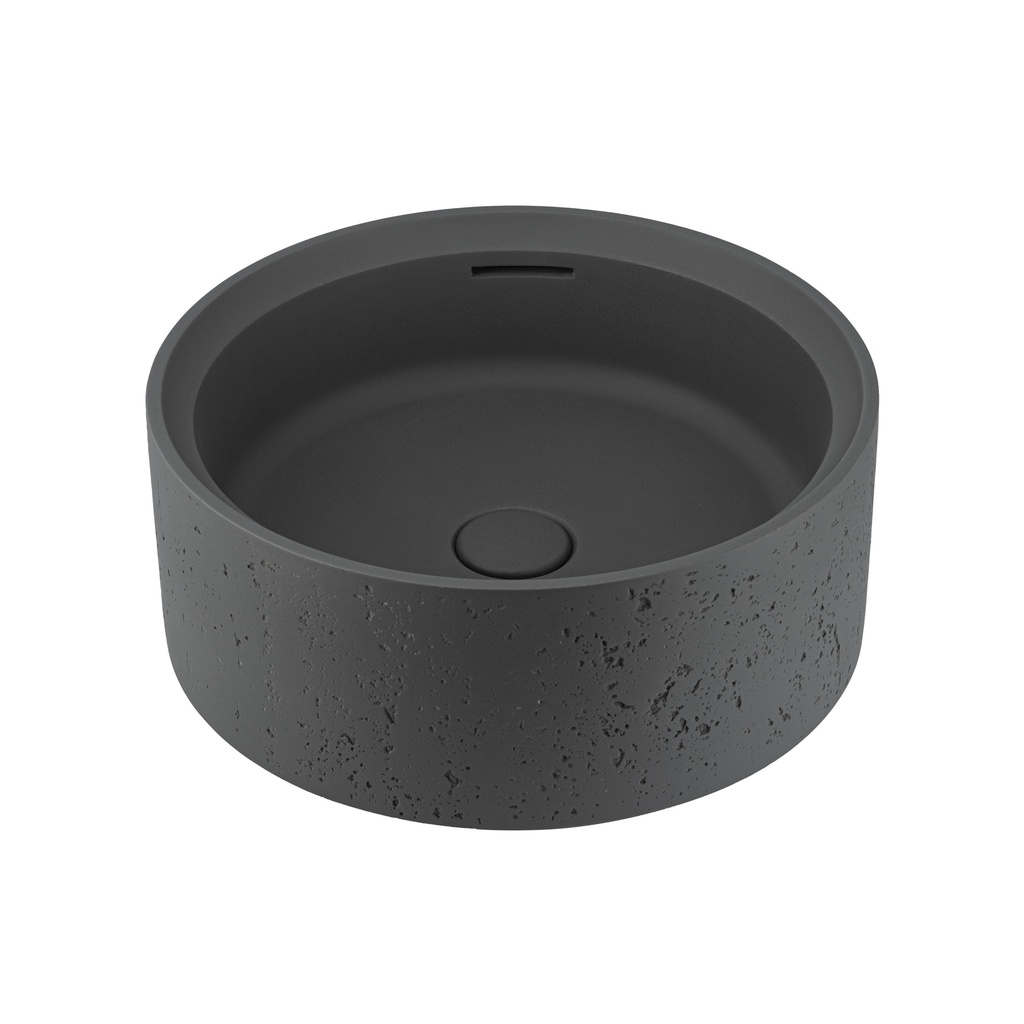 Atelis Concrete Basin - Grey (Overflow)