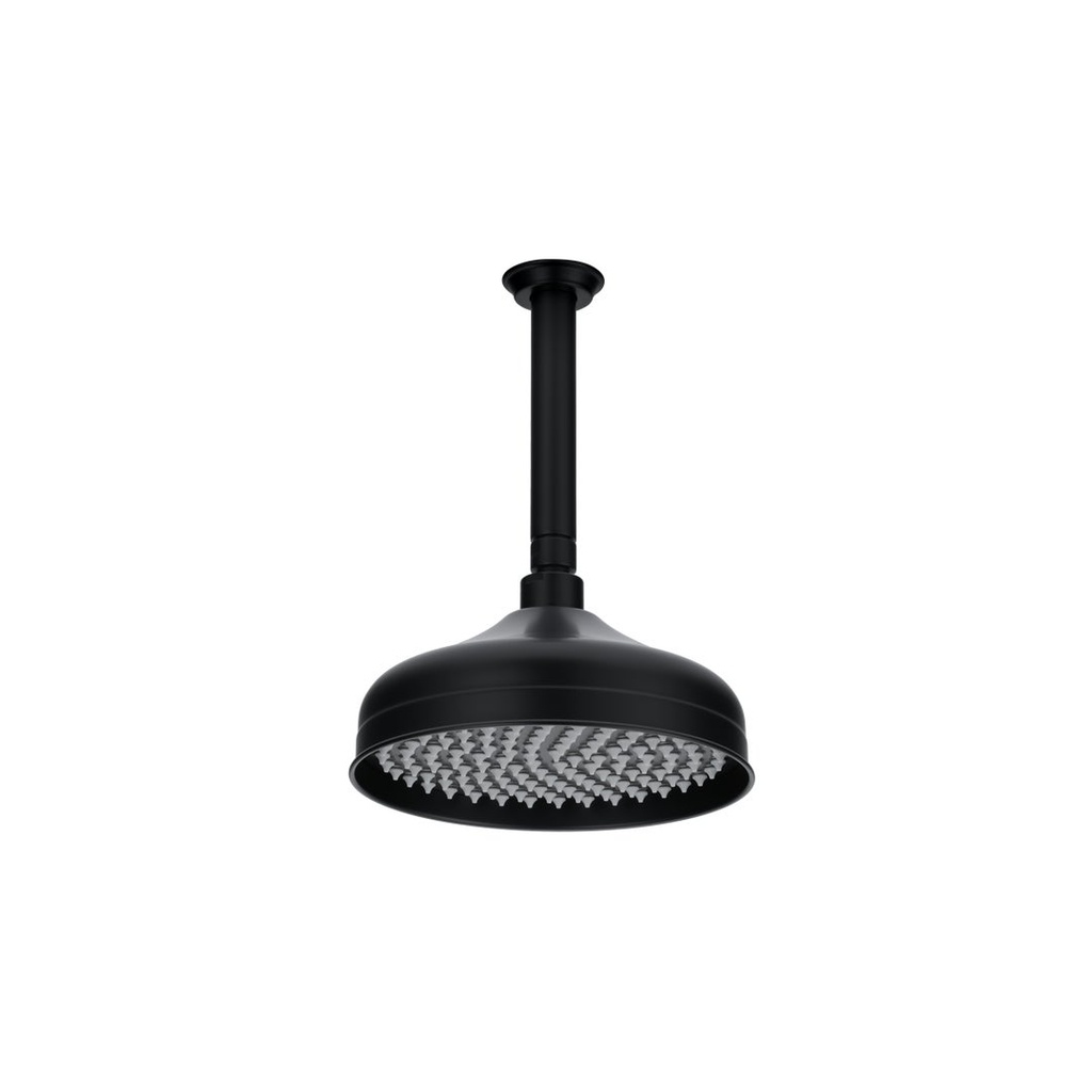 [19142] Kingsley Shower Dropper 150mm and Head Set - Matte Black
