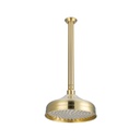 Kingsley Shower Dropper 300mm and Head Set - Brushed Brass