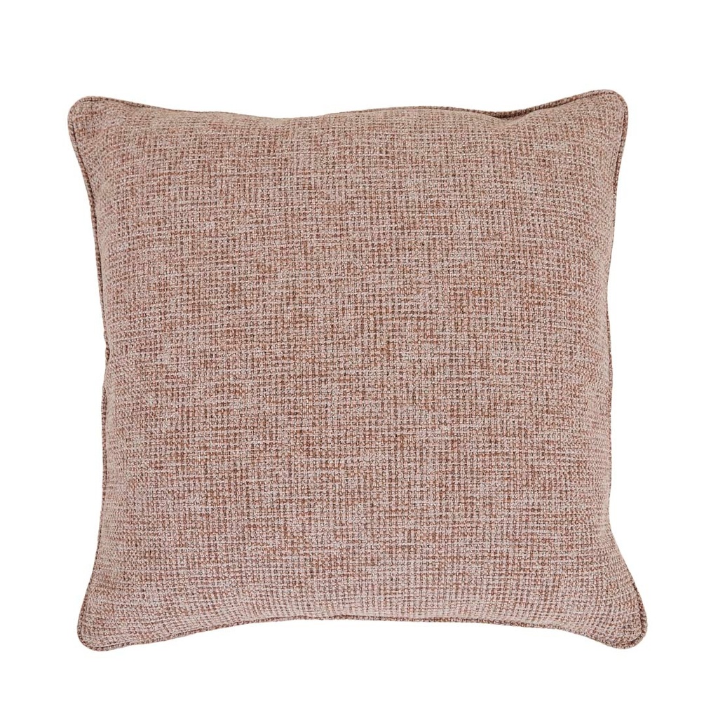 [HUGO-SQUARE-CUSHION-NOYACK-ORCHID-BRICK-CUS-HUGO-50X50-BRICK] Hugo Square Cushion - Noyack Orchid - Brick