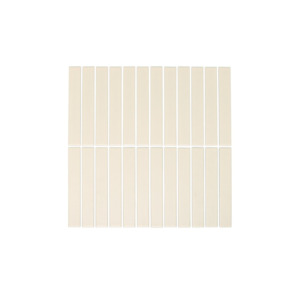 [19194] Atami Finger Mosaic Tile - Oat