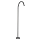 Sola Floor Mounted Bath Filler - Brushed Gunmetal