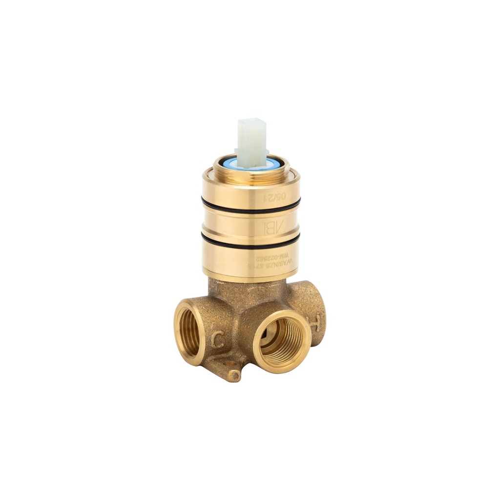 In-Wall - Progressive Mixer Body (Solid Brass) - AU/NZ
