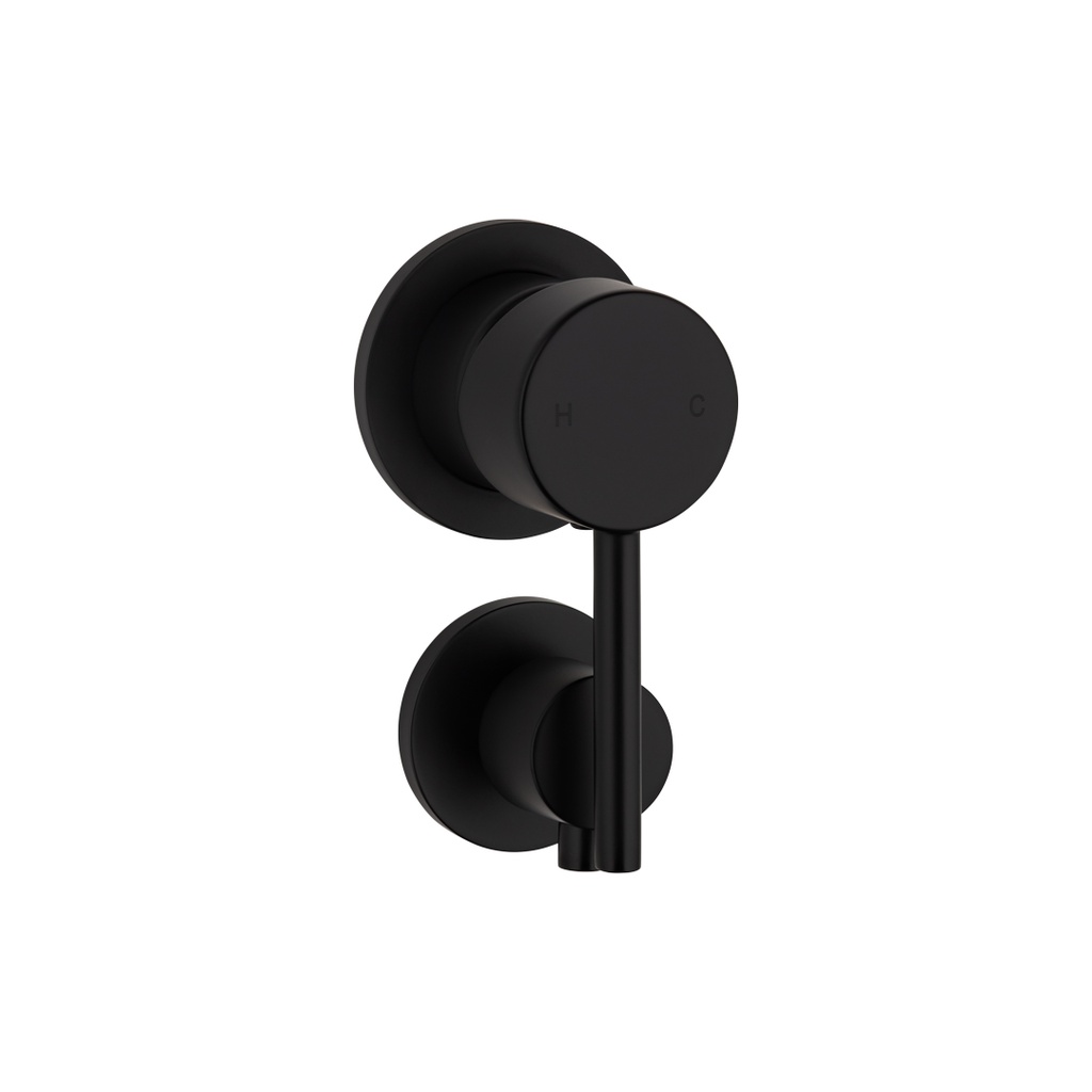Elysian Shower Bottom Diverter - Matte Black