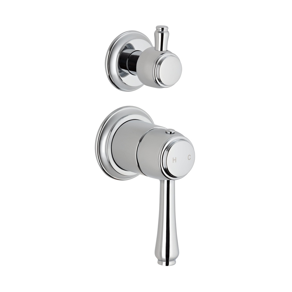 Kingsley Shower Top Diverter  - Chrome