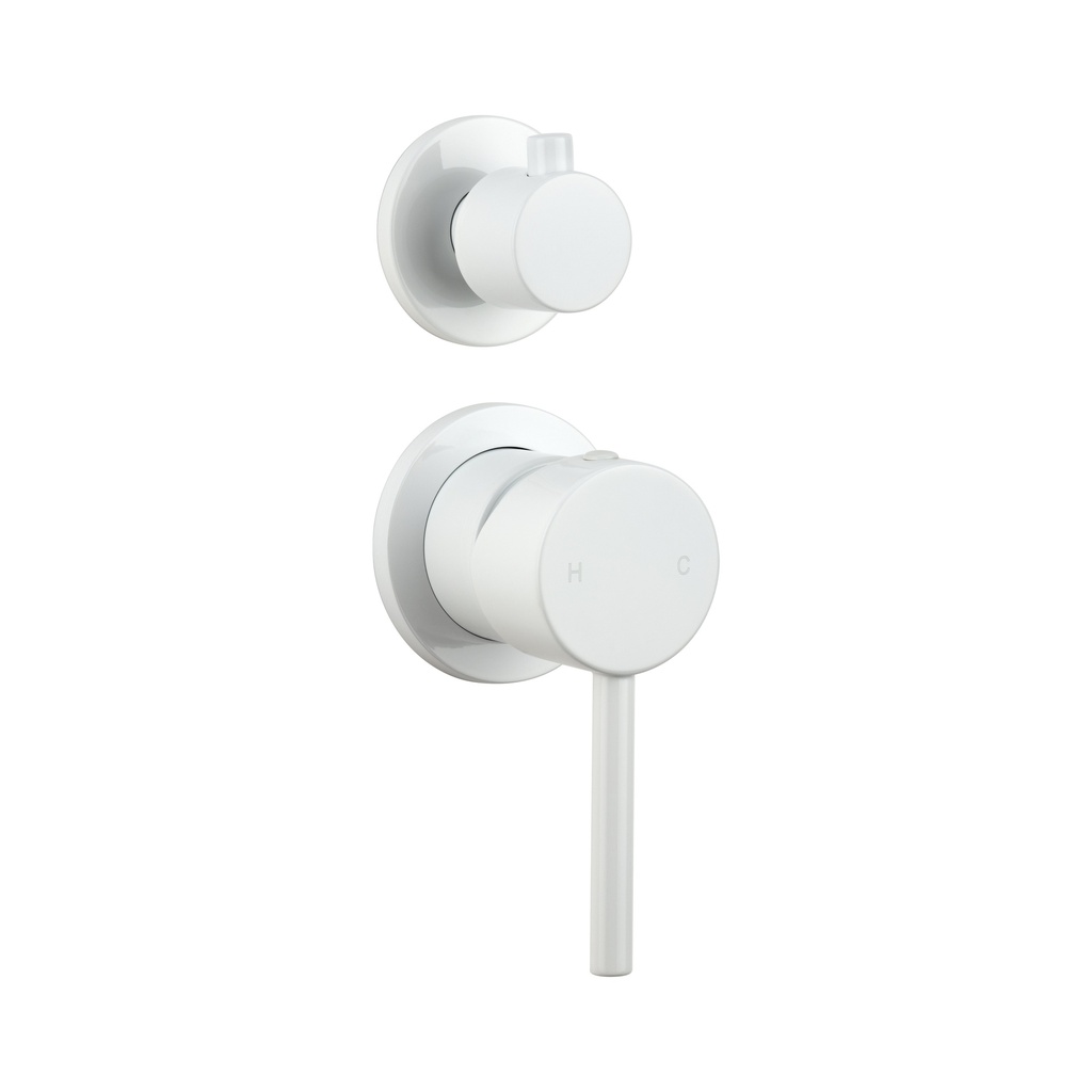 Elysian Shower Top Diverter - White