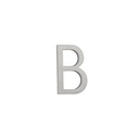B Letter - 60mm - Stainless Steel