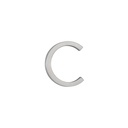 C Letter - 60mm - Stainless Steel
