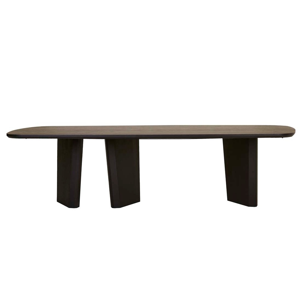 [JASPER-ASYMMETRIC-DINING-TABLE-BLACK-OAK-DT-JASP-X] Jasper Asymmetric Dining Table - Black Oak