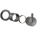 Namika Minimal Handle Kit - Brushed Gunmetal