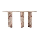 Jasper Marble Console - Monica Red Marble