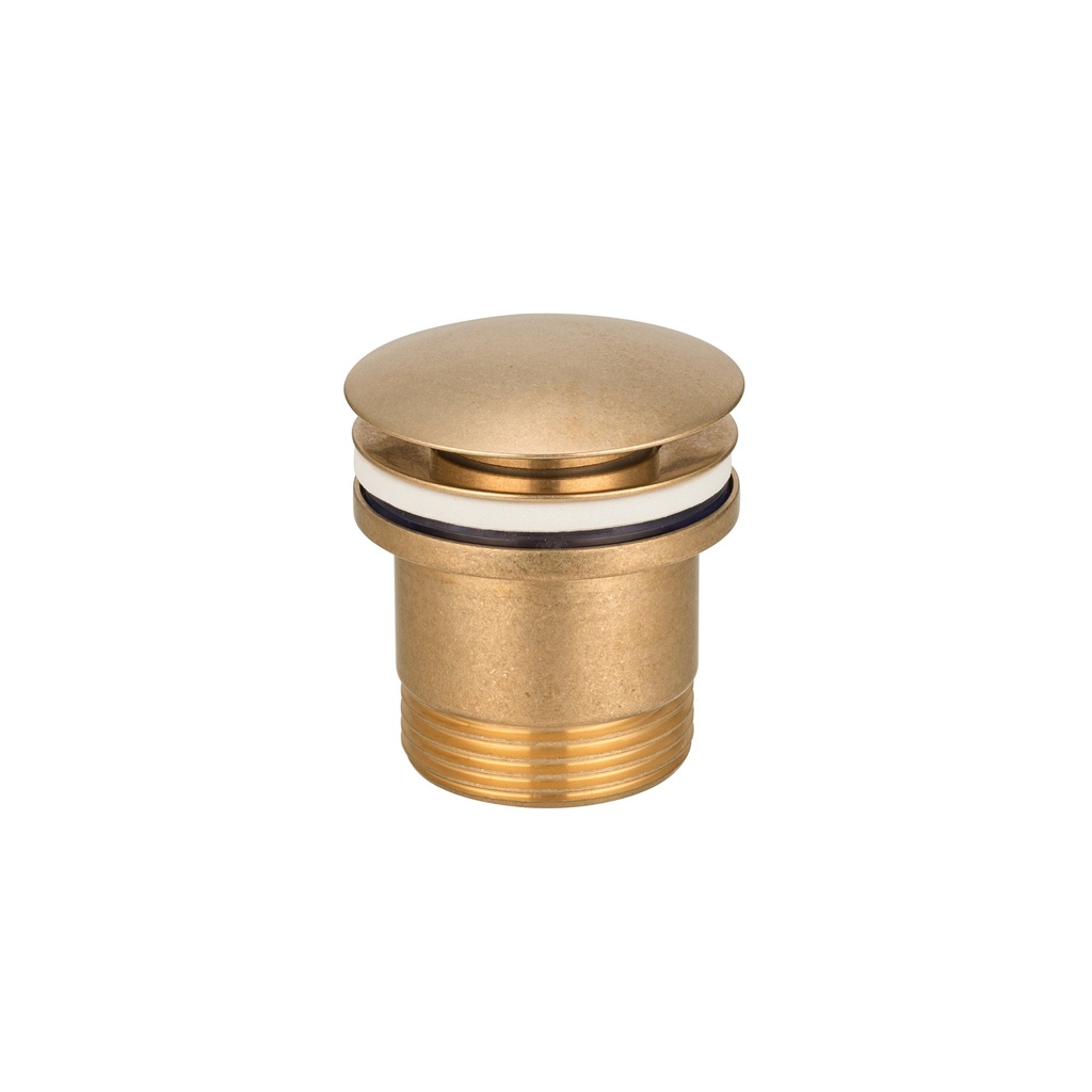 Avi Pop-Up Waste - Tumbled Aged Brass