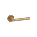 Davis Door Handle - Antique Aurum
