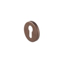 Escutcheon Round Back Plate - Antique Bronze