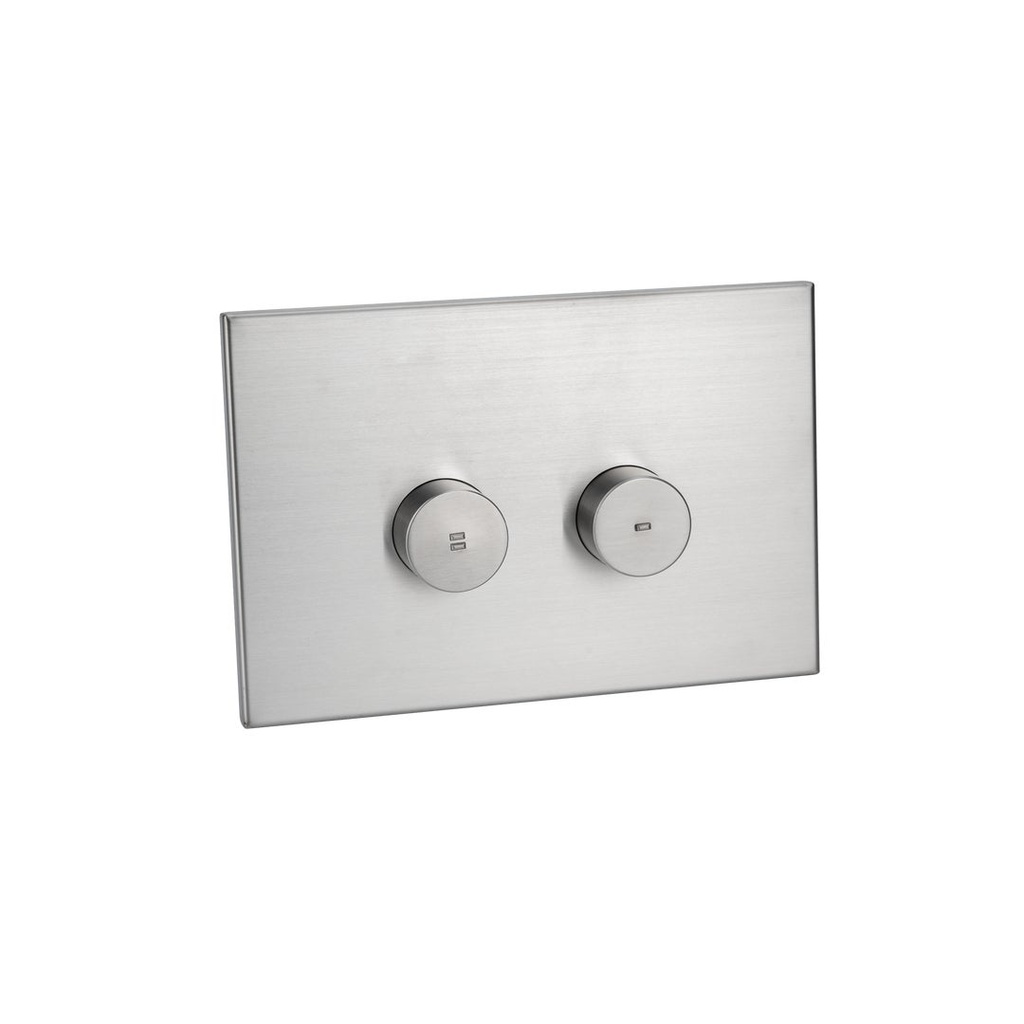 Aliro In-Wall Cistern Flush Plate - Stainless Steel