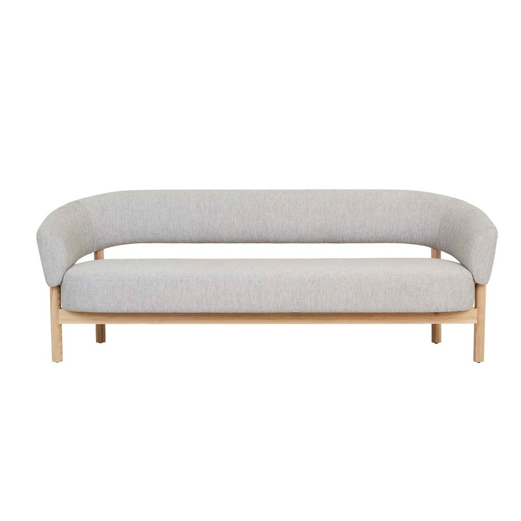 Jenson 3 Seater Sofa - Noyack Mist - Natural Ash