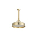 Kingsley Shower Dropper 150mm and Head Set - Brushed Brass
