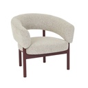 Jenson Occasional Chair - Owl Speckle - Shiraz