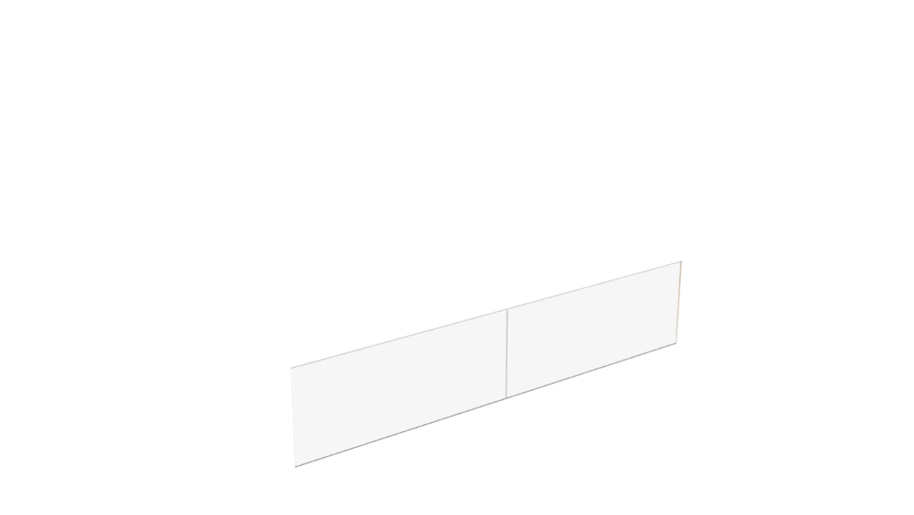 ABHA Drawers White 2PAC 1165mm