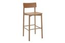 Sonic Oslo Timber High Stool - 760mm Seat Height