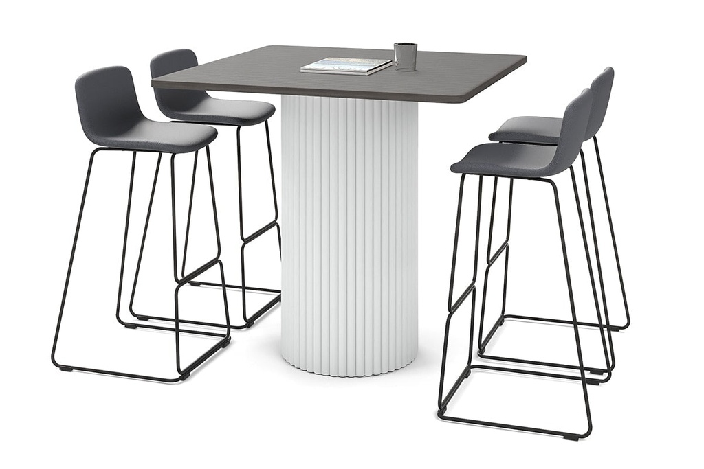 [BAOC1111.W.GD-V2|1021()] Baobab Circular Base Counter Rectangle Table - Rounded Corners [1100L x 1100W with Rounded Corners]