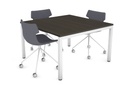 Quadro Square Legs Modern Boardroom Table [1200L x 1200W]