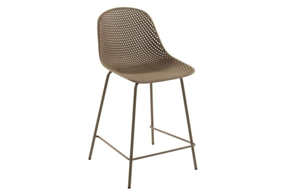 [CC1221S12|207()] Como Quinby Outdoor Plastic Stool - 750mm Seat Height [1070H x 490W]