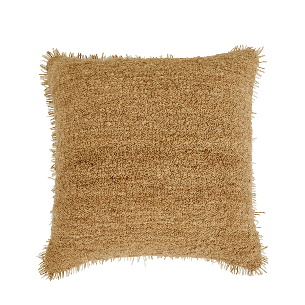 [JUNIPER-MAE-SQUARE-CUSHION-OCHRE-CUS-JUNI-MAE-50X50-KIT] Juniper Mae Square Cushion - Ochre