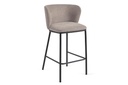 Como Cisel Stool Chenille Fabric - 650mm Seat Height [920H x 540W]