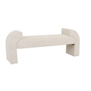 Juno Aubury Bench Seat - Frosted Clay Speckle