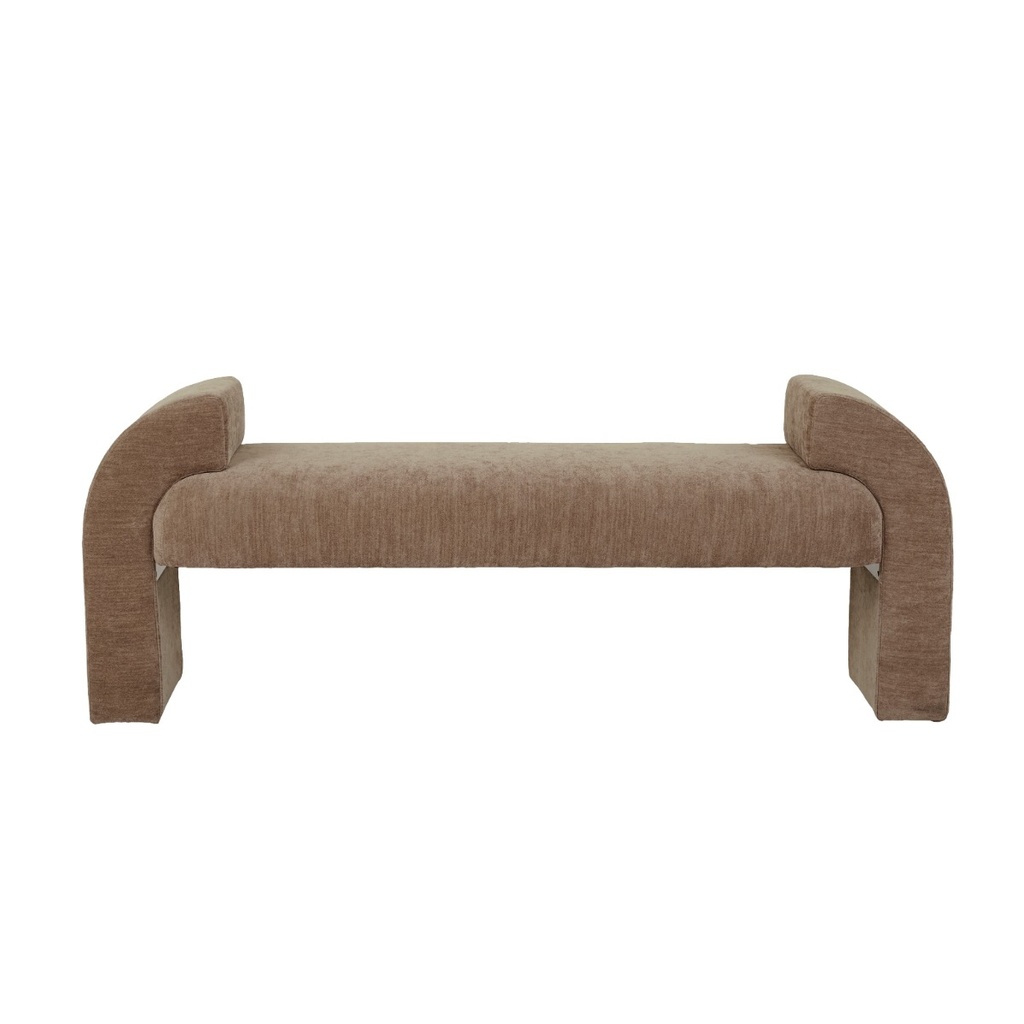 [JUNO-AUBURY-BENCH-SEAT-SOFT-RUSSET-BEN-JUN-AUB] Juno Aubury Bench Seat - Soft Russet