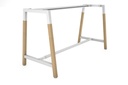 Quadro Dry Bar Table Frame Wood A Legs Cross Beam [1800L x 700W]