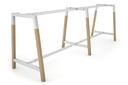 Quadro Dry Bar Table Frame Wood A Legs Cross Beam [3000L x 1200W]