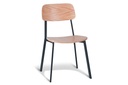 MS Hospitality Croydon Side Chair with Veneer Seat